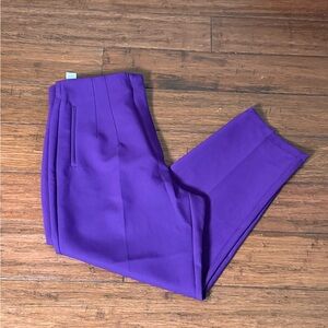 Zara Purple Women's Tailored Pants